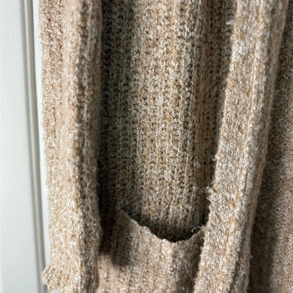 Steve Madden Tan Open-Front Cardigan - Picture 5 of 10